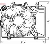 DENSO DER09312 Ventilador de motor
