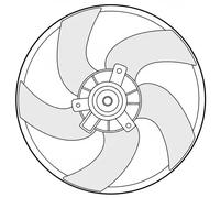 DENSO Ventilador, refrigeración del motor para PEUGEOT: 206 (Ref: DER21011)