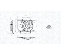 MAGNETI MARELLI 069422734010 Ventilador de motor