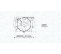 MAGNETI MARELLI 069422789010 Ventilador de motor