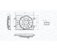 MAGNETI MARELLI 069422796010 Ventilador de motor