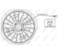 NRF 47025 Ventilador de motor