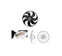 Ventilador del radiador Ventilador simple 47404 NRF para VW PASSAT B3/B4