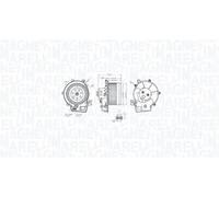 Ventilador del soplador 069412763010 MAGNETI MARELLI para MERCEDES-BENZ CLASE G