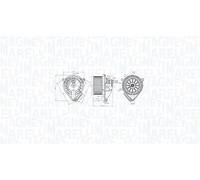 Ventilador del soplador 069412764010 MAGNETI MARELLI para MERCEDES-BENZ
