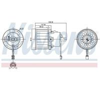 NISSENS 87610 Ventilador habitáculo