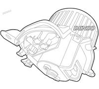 Ventilador del soplador DEA01012 DENSO para ALFA ROMEO MITO
