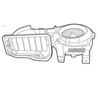Ventilador del soplador DEA23001 DENSO para RENAULT CLIO II