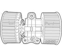 Ventilador del soplador para vehic. dirección izquierda DEA05004 DENSO para BMW