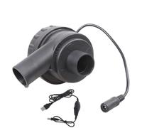 Ventilador desmontable de 75 mm, 12 V, USB, velocidad cambiable, para impresoras, barbacoa, electrónica, gestión térmica, soplador para encendidos de barbacoa