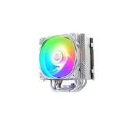 Ventilador disipador CPU gaming Enermax ETS-T50A-W-ARGB para intel amd arGB 1x12cm blanco