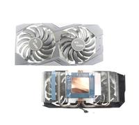 Ventilador disipador de Calor, Compatible con Quadro, RTX A4000, Ventilador disipador de Calor for Tarjeta gráfica A4000(Dual Fan Version)
