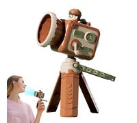 Ventilador eléctrico ajustable - Fabricante de brisas de mano estilo cámara | Pequeño Refracte Appliance Dormitory Desk Uso de hombres estudiantes, estudiantes, dispositivo de flujo de aire