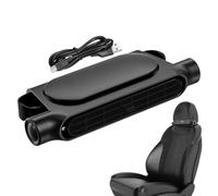 Ventilador eléctrico de enfriamiento automático: ventilador de automóvil ajustable de velocidades para uso en el asiento trasero | Herramienta de enfriamiento compacta para mini automóviles, vehí