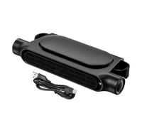 Ventilador eléctrico de enfriamiento automático | Ventilador de autos de asiento trasero con motor USB, velocidades de viento ajustables herramienta de enfriamiento para mini automóviles, vehícul