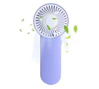 Ventilador eléctrico de mano, ventilador portátil con pilas, ventilador personal portátil, bonito ventilador de refrigeración silencioso para viajes, playa