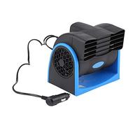 Ventilador eléctrico Durable para Coche y camión, 12V, Ventilador portátil Resistente de Poco Ruido