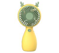 Ventilador eléctrico pequeño Fnyoxu, portátil, recargable, mini, para estudiantes, dormitorios y aulas.
