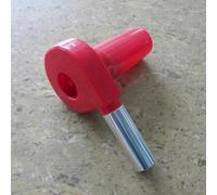 Ventilador eléctrico portátil para barbacoa, tubos de aire de aluminio ajustables de 12 cm y 6 cm, para picnic al aire libre y encendido de carbón vegetal