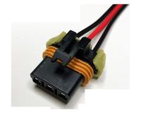 Ventilador electrónico Dj7025w-2.8 Compatible With coche 2/3/4/5/6/conector de Control soplador pines 15300027 arnés impermeable longitud del cable enchufe 15cm(3pFemale strip line,5sets)