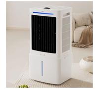 Ventilador Enfriador de Aire 3 en 1, Tanque 25L, Temporizador 12h, 3 Velocidades, Mando a Distancia, Aires Acondicionados Portátiles sin Ventanas para Salón, Garaje