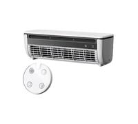Ventilador Enfriador de Aire de Pared, Aire Acondicionado Sin Aspas de Enfriamiento Rápido, Ventiladores Eléctricos Inalámbricos Silenciosos con