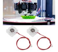 Ventilador Enfriador, Duradero, Resistente a los Impactos, Diseño único Y Elegante, Ventilador de Enfriamiento para Impresora 3D, Rendimiento Estable para Suministros Industriales(12V)