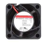 Ventilador evaporador for refrigerador, compatible con Sunon, MF40202V2-1000C-A99 DC 24V 0.68W 40x40x20mm 4020 2 pines
