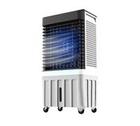 Ventilador Evaporativo Industrial con Tanque de 60 L, 200 W, Climatizador Evaporativo Portatil, 3 Velocidades, 6000 M³/h, Oscilación de 120°, para Exteriores, Interiores y Garajes
