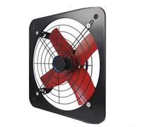 Ventilador Extractor 12in 1380m³/h Pared Ventana | 1380m³/h caudal alto, para elimina y para polvo, reduce humedad, para ideal cocina baño, aire constante