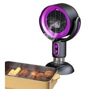 Ventilador extractor de cocina portátil | Campana extractora recargable | Campana extractora de escritorio | Humos de filtrado de bajo ruido | Ventilador de escape de cocina de 2 velocidades para