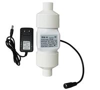 Ventilador extractor de conductos de 50mm con interfaz de tubería de PVC de 20mm, soplador de ventilación de circulación de aire de 22CFM, amplificador de difusor de aire de 6W 12V
