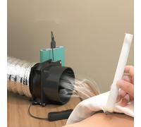 Ventilador Extractor de Humos de Soldadura Absorbedor Eliminador de Humo de Soldadura para Soldadura Quema de Madera y Circulación de Aire, Absorbedor de Humo de Soldadura USB Ventilador Extractor de