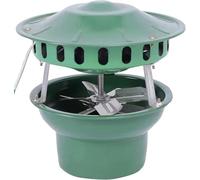 Ventilador Extractor de Humos para Chimenea con 8 aspas para una evacuación de Humos rápida y silenciosa.