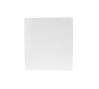 Ventilador extractor para baño, de 125 mm, con válvula de «No retorno», con obturador, uso apto también para cocina, moderno panel frontal., blanco
