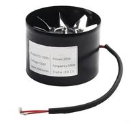 Ventilador Extractor Silencioso 4" Motor Cobre(4” Black) | Motor cobre , para silencio operativo, extracción rápida humos, para ideal cocina baño, 220V 50Hz