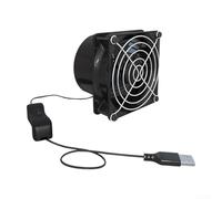 Ventilador extractor, ventilador compacto de extracción de humo con motor de cobre para moxibustión, ventilador pequeño para el hogar de aire fresco (B)