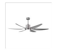 Ventilador extragrande led 24w con motor DC OTTO niquel FABRILAMP