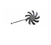 Ventilador for tarjeta gráfica de 85 mm T129215SU DC12V 0.50AMP de 4 pines, compatible con PNY, GeForce, RTX 4070, 4060 Ti y 4060 VERTO Dual Fan DLSS.(Black plug)
