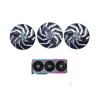 Ventilador For Tarjeta Gráfica De 95 Mm FD10015M12D, Compatible con Sapphire RX7800XT, 7900RE, 7900XTX Y Nitro+, Accesorios For Portátiles(3PCS Set)