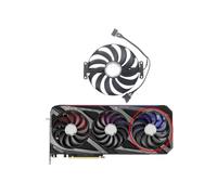 Ventilador For Tarjeta Gráfica De 95 Mm T129215SU CF1010U12D DC12V, Compatible Con ASUS, ROG STRIX RTX 3070, 3080 Ti, 3090 GAMING Y RX 6700. Accesorios For Portátiles.(Right fan)