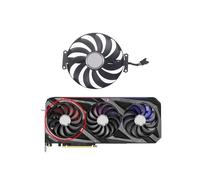 Ventilador For Tarjeta Gráfica De 95 Mm T129215SU CF1010U12D DC12V, Compatible con ASUS, ROG Strix RTX 3070, 3080 Ti, 3090 Gaming Y RX 6700. Accesorios For Portátiles.(Left Fan)