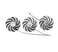 Ventilador for Tarjeta gráfica PLD09210B12HH DC12V 0.40A 4 Pines, Compatible con MSI, GeForce, RTX 3060, RTX 3060 Ti, RTX 3070, RTX 3080, RTX 3090 Gaming X Trio(1 Set)
