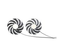 Ventilador For Tarjeta Gráfica PLD09210B12HH PLD09210S12HH DC12V 0.40A 4 Pines, Compatible Con MSI, Compatible Con GeForce RTX 3070 RTX 3080 RTX 3090 SUPRIM X, Accesorios For Portátil(White connector)