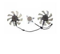 Ventilador for Tarjeta gráfica T129215BU T128015BU DC12V 4 Pines, Compatible con ASRock, Compatible con Radeon, RX 5700 XT Taichi X 8G OC+(Left Fan)