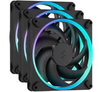 Ventilador Fractal Design Momentum 14 140mm 1800RPM 8 Pinos RGB Negro (3 Pack)