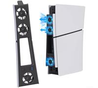 Ventilador funcional para consola PS5 SLIM que ofrece una circulación de aire mejorada con selección de dos velocidades y conectividad USB accesible
