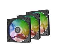 VENTILADOR GENESIS OXAL 120 ARGB NEGRO PACK 3 UDS NGF-2265
