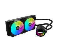 VENTILADOR GENESIS REFRIGERACION LIQUIDA HYDRIA 240 ARGB 120MM + PASTA TERMICA NLG-2319