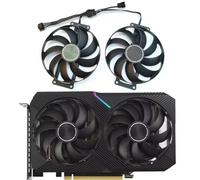 Ventilador gráfico de 87 mm T129215SU DC12V 0.5A para RTX3060 RTX3060TI de 6 pines para ASUS Dual RTX 3060 RTX 3060 TI 8G MINI V2 LHR